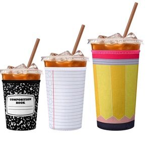 Colorful Drink Sleeve Set